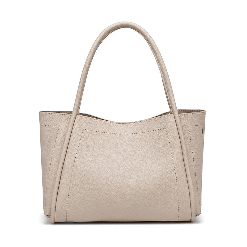 Handtaschen Damen Nische Weiches Leder Gemüsekorb Tasche Große Kapazität Hochwertige Handtasche