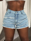 Women Clothing Sexy Casual Denim Shorts