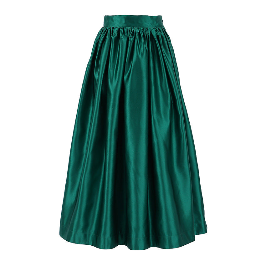 Spring Arrival Sexy Atmosphere Sweet Loose Big Hem Women A line Skirt