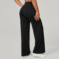 Herbst Sand Pilates Straight Yoga Hose All Match Loose Weite Beinhose Laufende Sport Fitness Hüfte Zeigende Hose