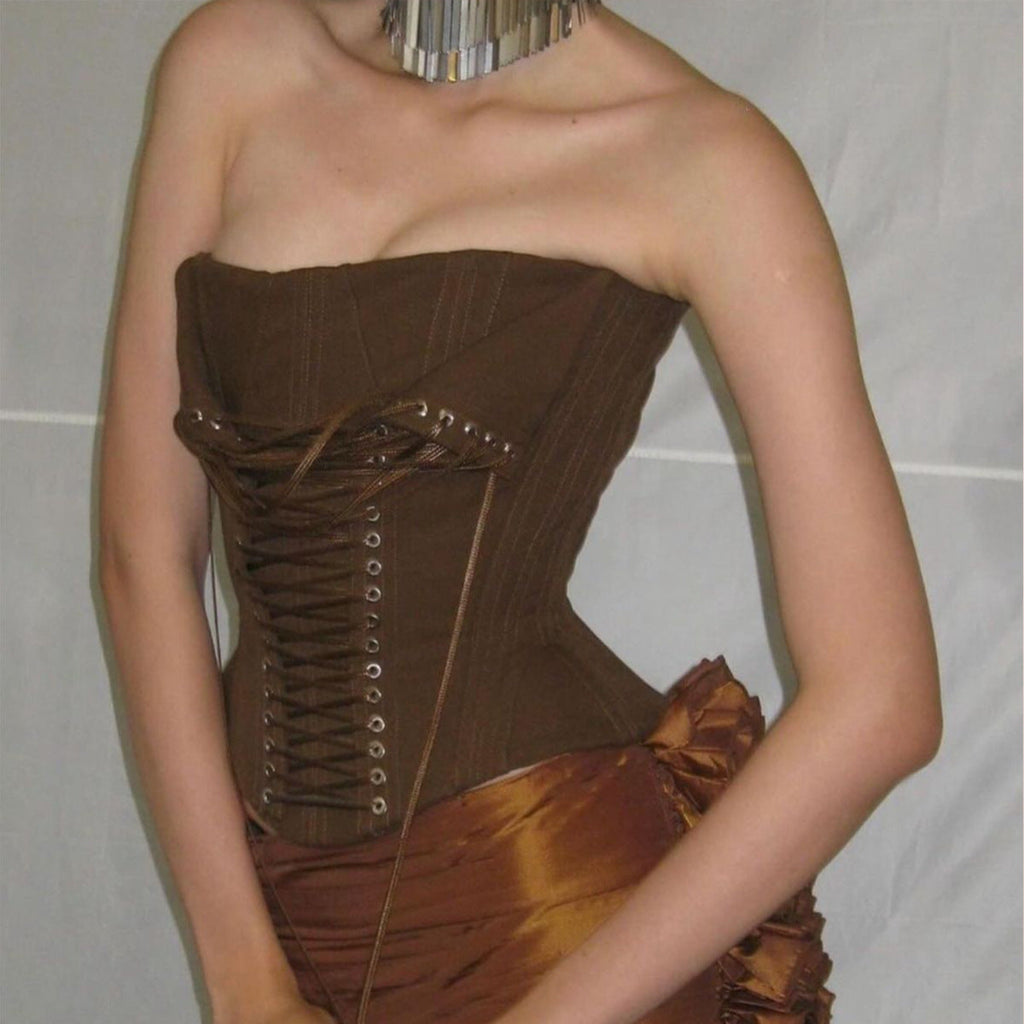 Advanced Design Sexy Boning Korsett zum Schnüren Sexy Korsett Tube Top
