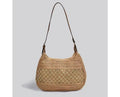 Hollow Out Cutout Underarm Straw Bag Shoulder Woven Bag Women Seaside Vacation Beach Bag All Matching Straw Bag