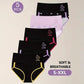 Cross-border Europe and the United States plus size 4 pairs of underwear stitching fashion hip briefs TK Xiyin foreign trade wholesale women&