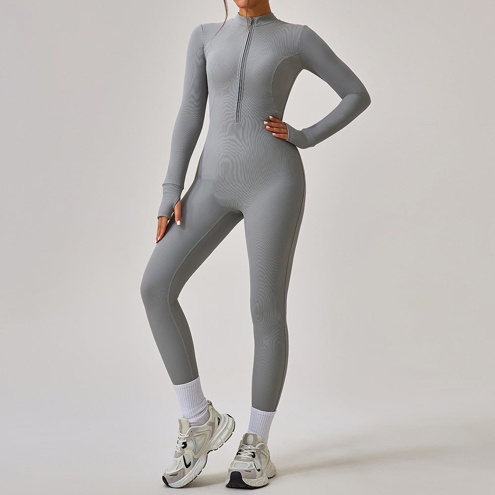 Ein Stück Trainingskleidung Damen Nische Laufen Sport Lang Pilates Training Yoga Kleidung