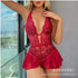 New Underwear Women Amazon Foreign Trade Supply Charming Fairy Sling Nightgown Lace Mesh Super Sexy SHOPEZRA L.L.C.