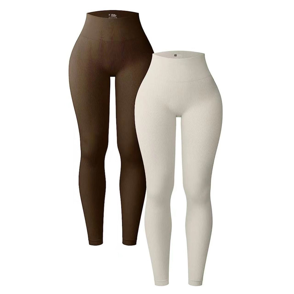 Damen Hosen Yoga Leggings Workout High Waist Trainingshose