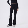 Low Waist Wide Brimmed Bell Bottom Pants Yoga Trousers for Women Sexy Slimming Skinny Workout Pants Slim Fit Hipp Lifting Pants