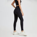 One Piece Nahtlose High Waist Pocket Yoga Hose Nude Feel Peach Hip Eng Anliegende Workout Trainingshose