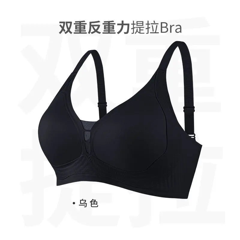 Original Spring and Summer Traceless Comfortable Breathable Full Fixed Cup Push-up Collapsed Paramilia Anti-sagging Soft Support Underwear for Women SHOPEZRA L.L.C.