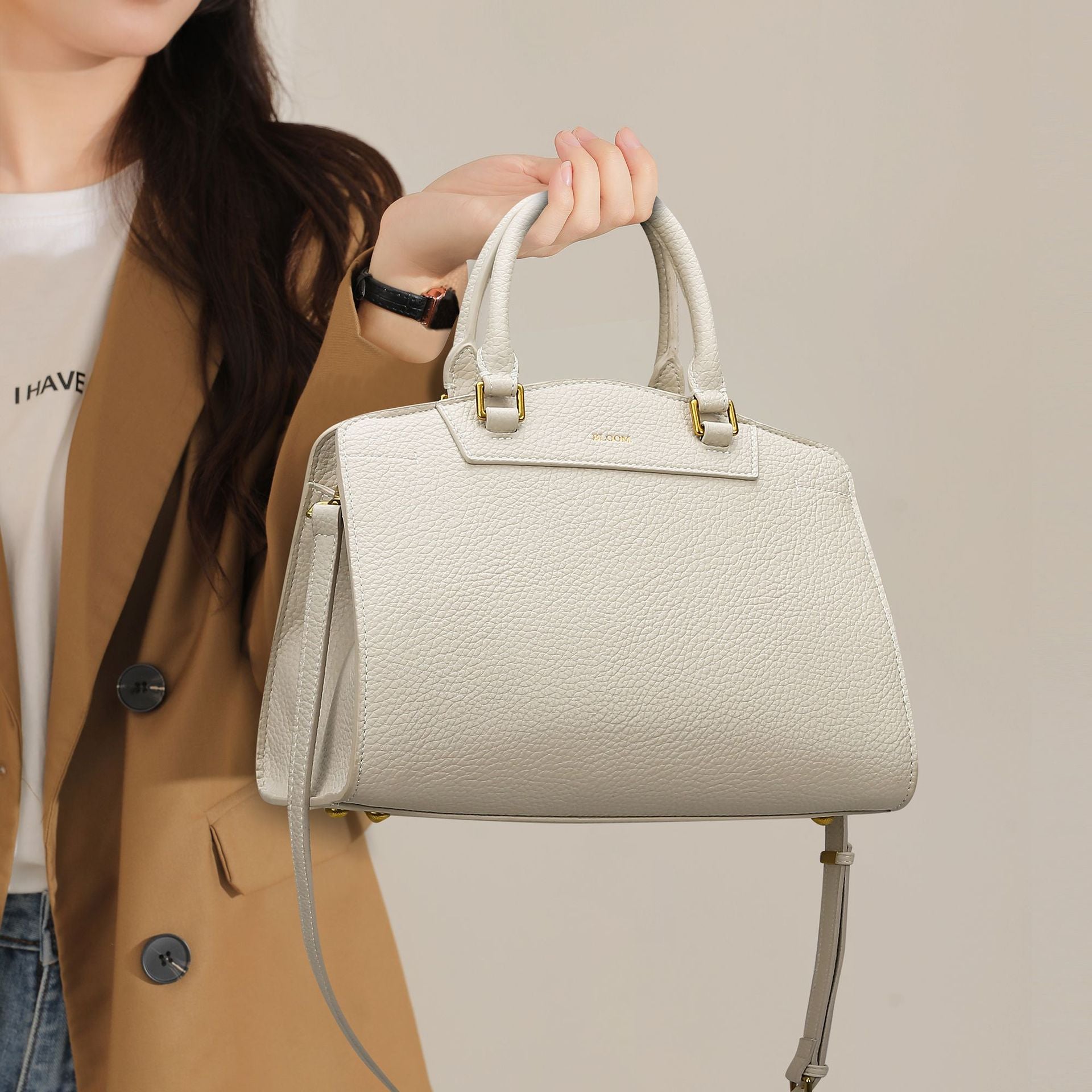 Damen Handtasche Einfache Stylische Tasche Große Kapazität Bürotasche Damen Schulterhandtasche