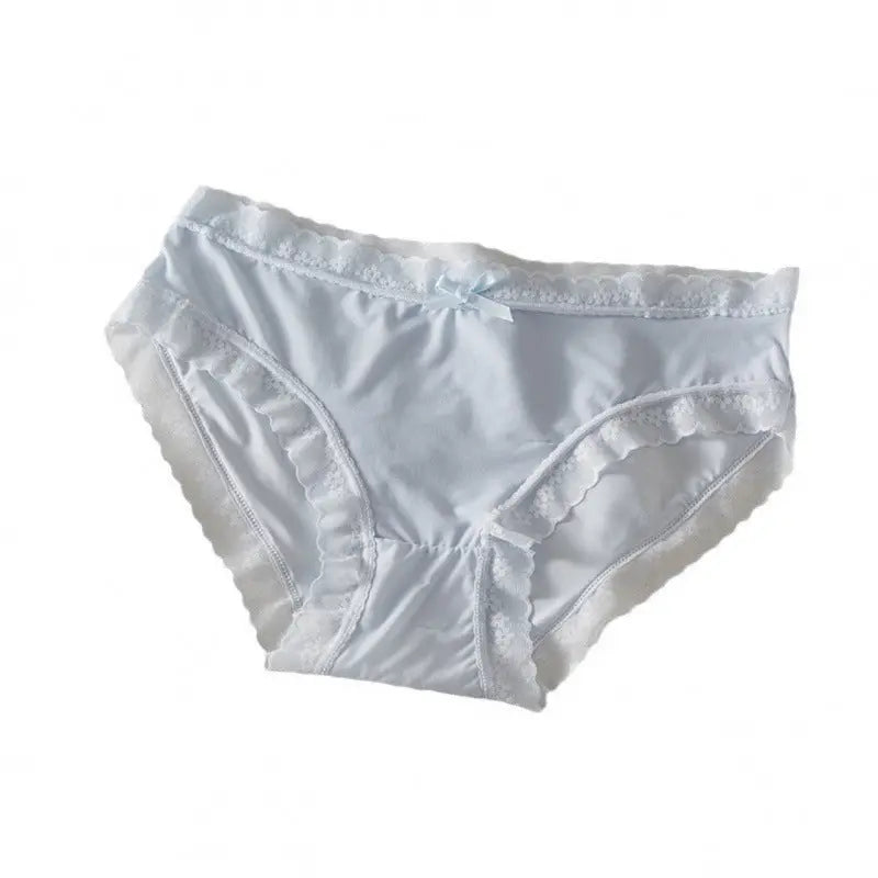 New Cream Girl Underwear Solid Color Seamless Quick-Drying Lace Sexy Ultra-Thin Summer High-End Thin Mask Shorts SHOPEZRA L.L.C.