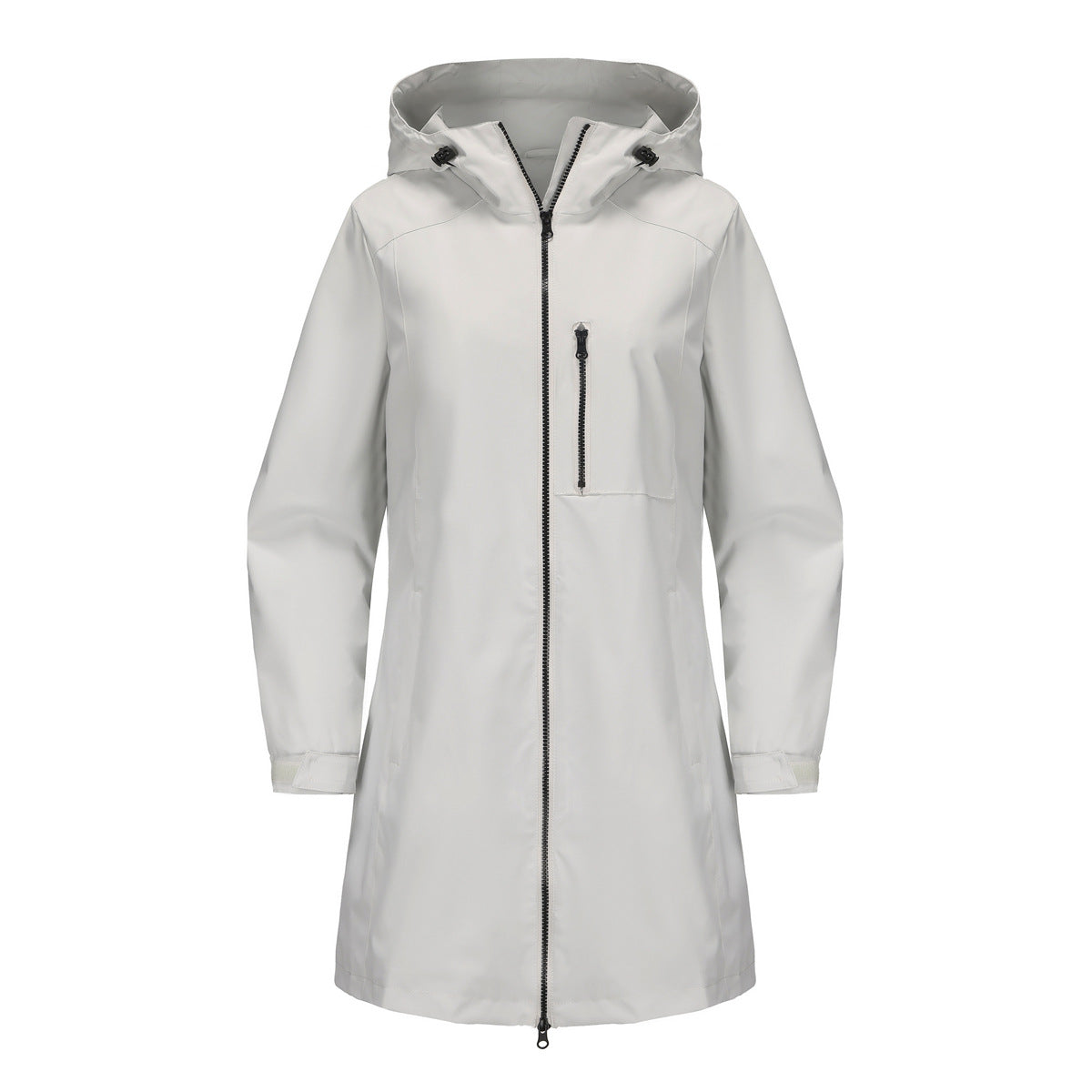 Outdoor Sport Wasserdicht Windbreaker Damen Kapuzenpullover Langarm Frühling Herbst Mantel Locker Lässig Winddicht Damenbekleidung