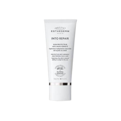 Esthederm Sunscreen Cream for Sensitive Skin - High Sun Protection SPF, Anti-Aging, Water-Resistant
