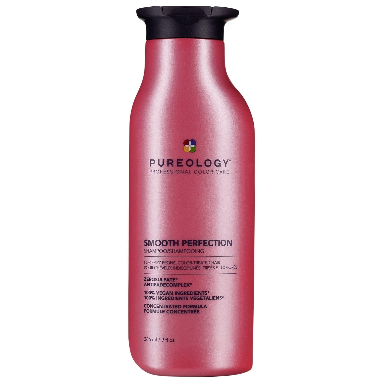 Smooth Perfection Sulfate-Free Shampoo for Color-Treated Hair - Vegan, Cruelty-Free, 75+ Washes