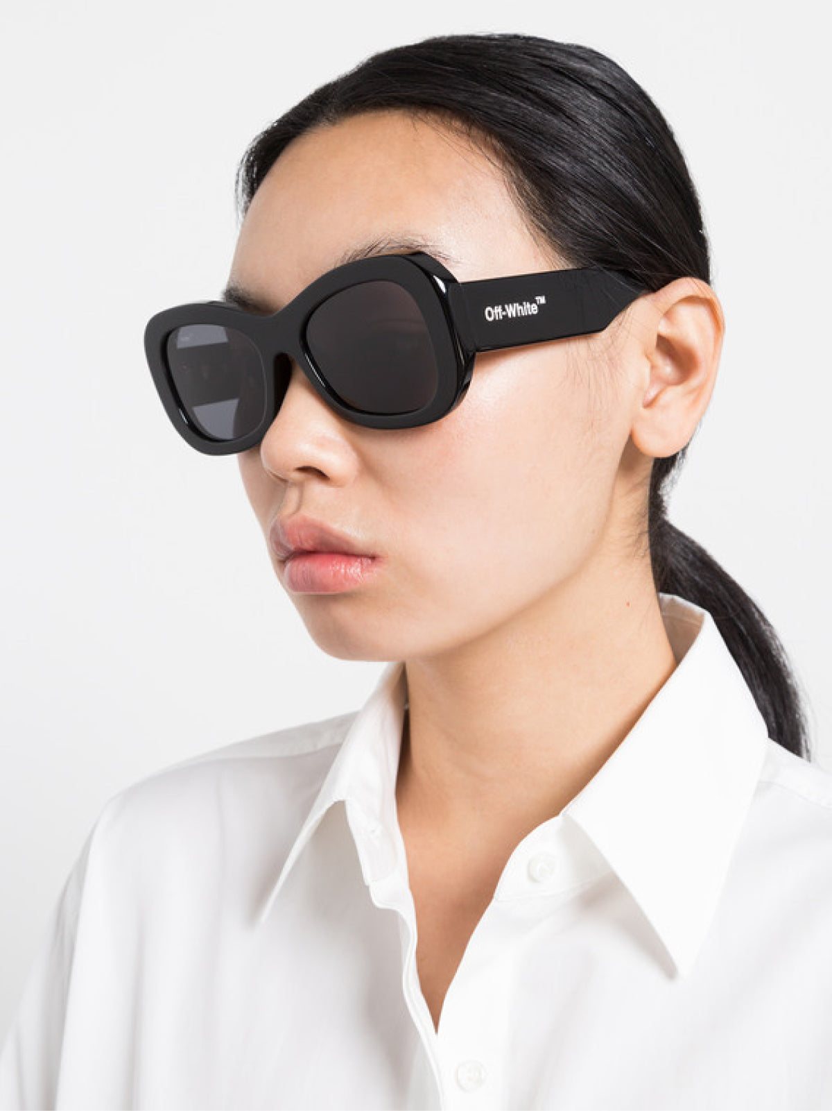 OFF-WHITE Pablo Logo Mini Sunglasses