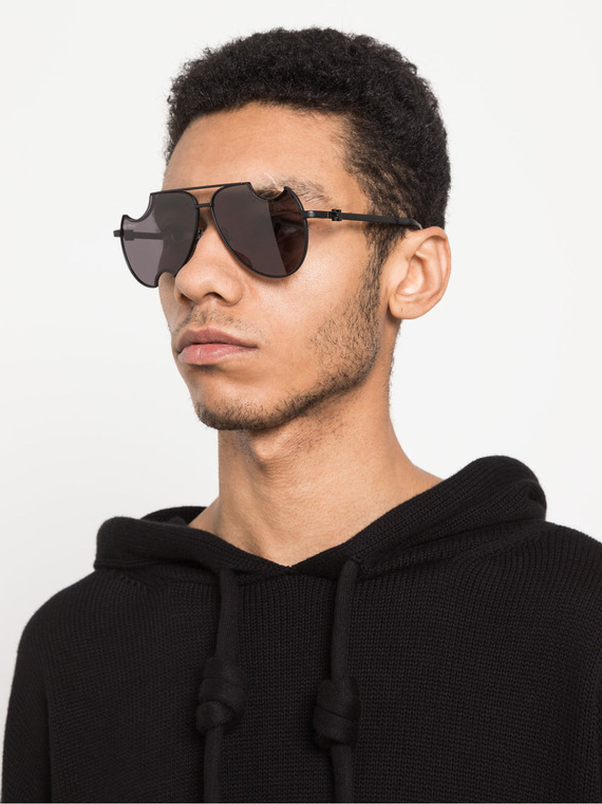 OFF-WHITE Meteor Logo Mini Sunglasses