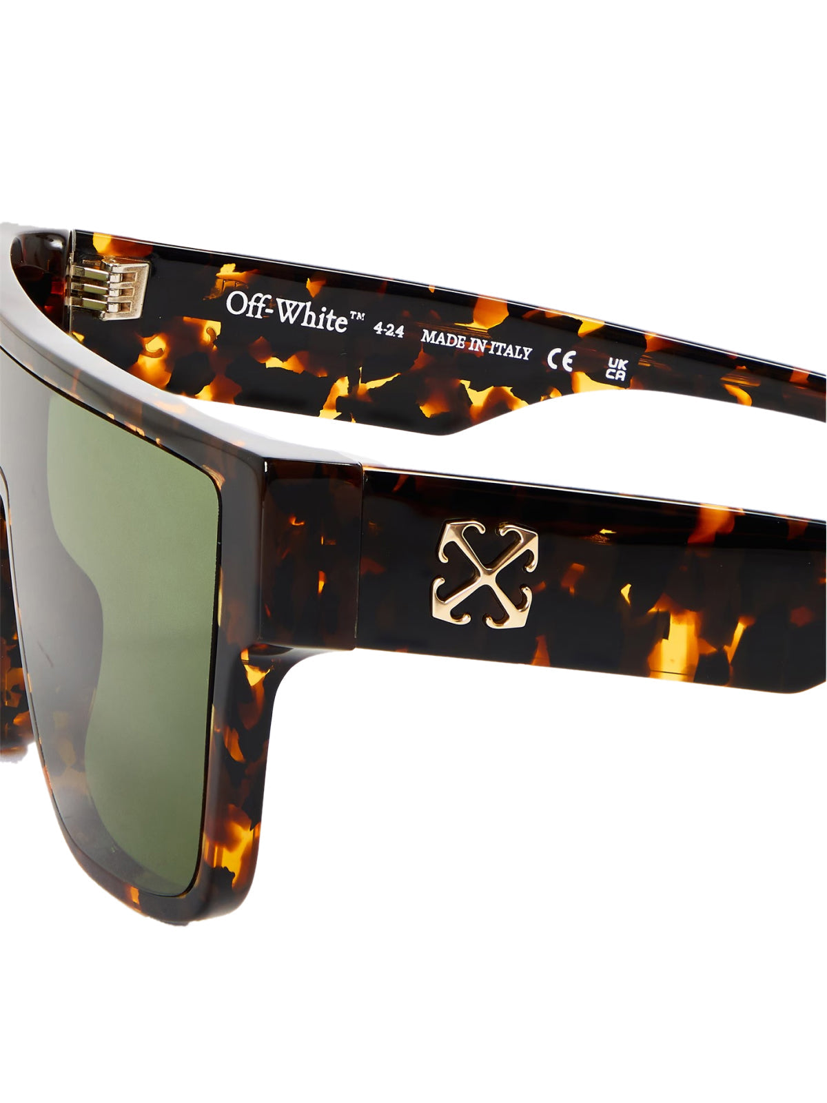 OFF-WHITE Syracuse Logo Sunglasses - 145 mm Arm, 132 mm Lens