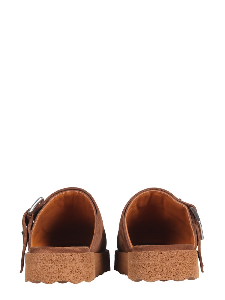 OFF-WHITE Comfort Slippers with Rubber Sole - 3 cm Height