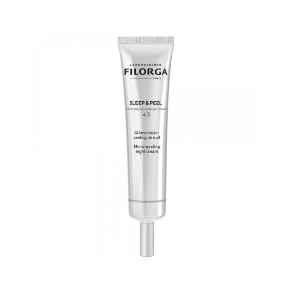 Filorga Sleep &amp; Peel: Micro-Peeling Night Cream for Sensitive Skin | Gentle Exfoliation, Renewed Complexion, Anti-Aging | 40ml