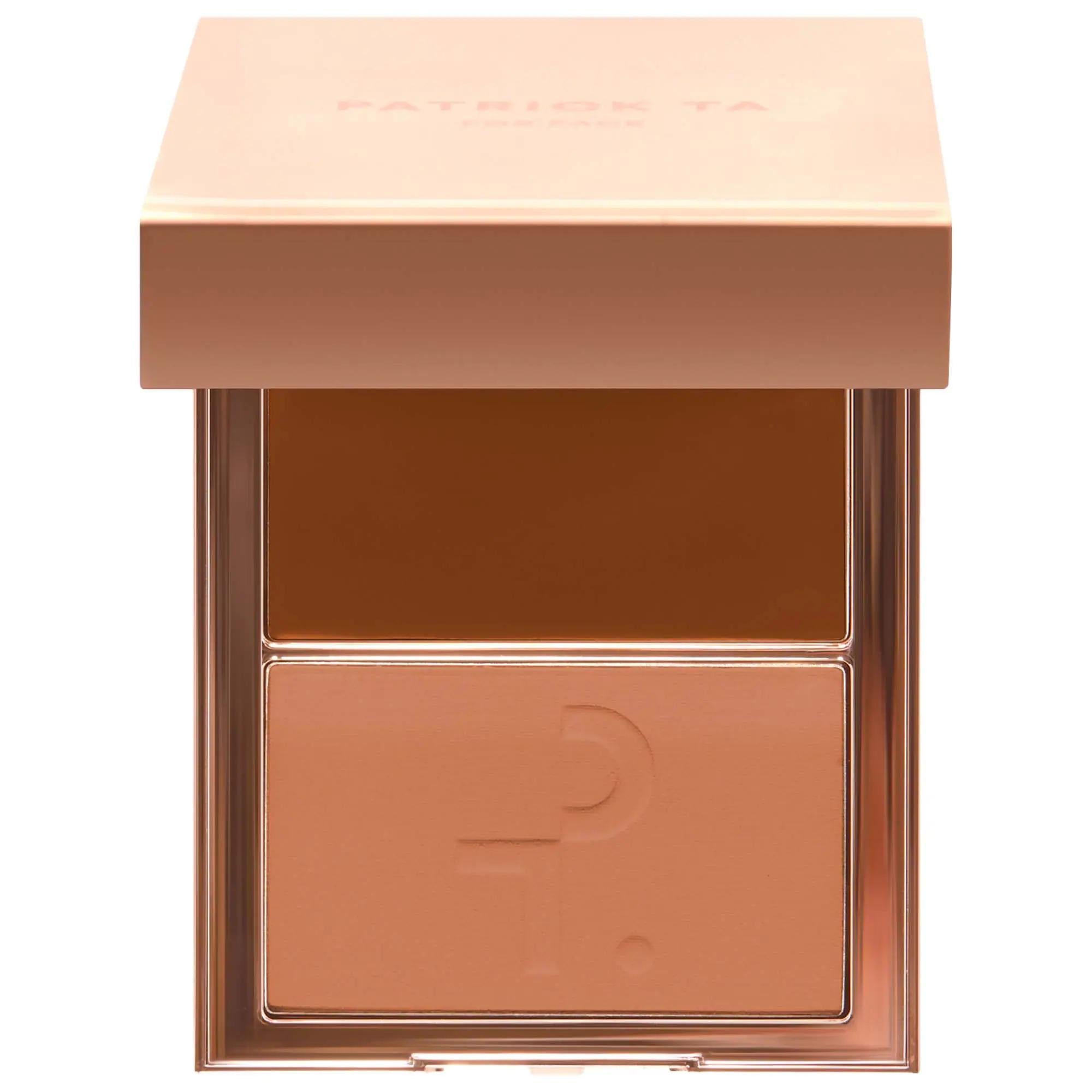 Major Skin Crème Foundation and Finishing Powder Duo - Natural-Looking Makeup Set with Medium Coverage