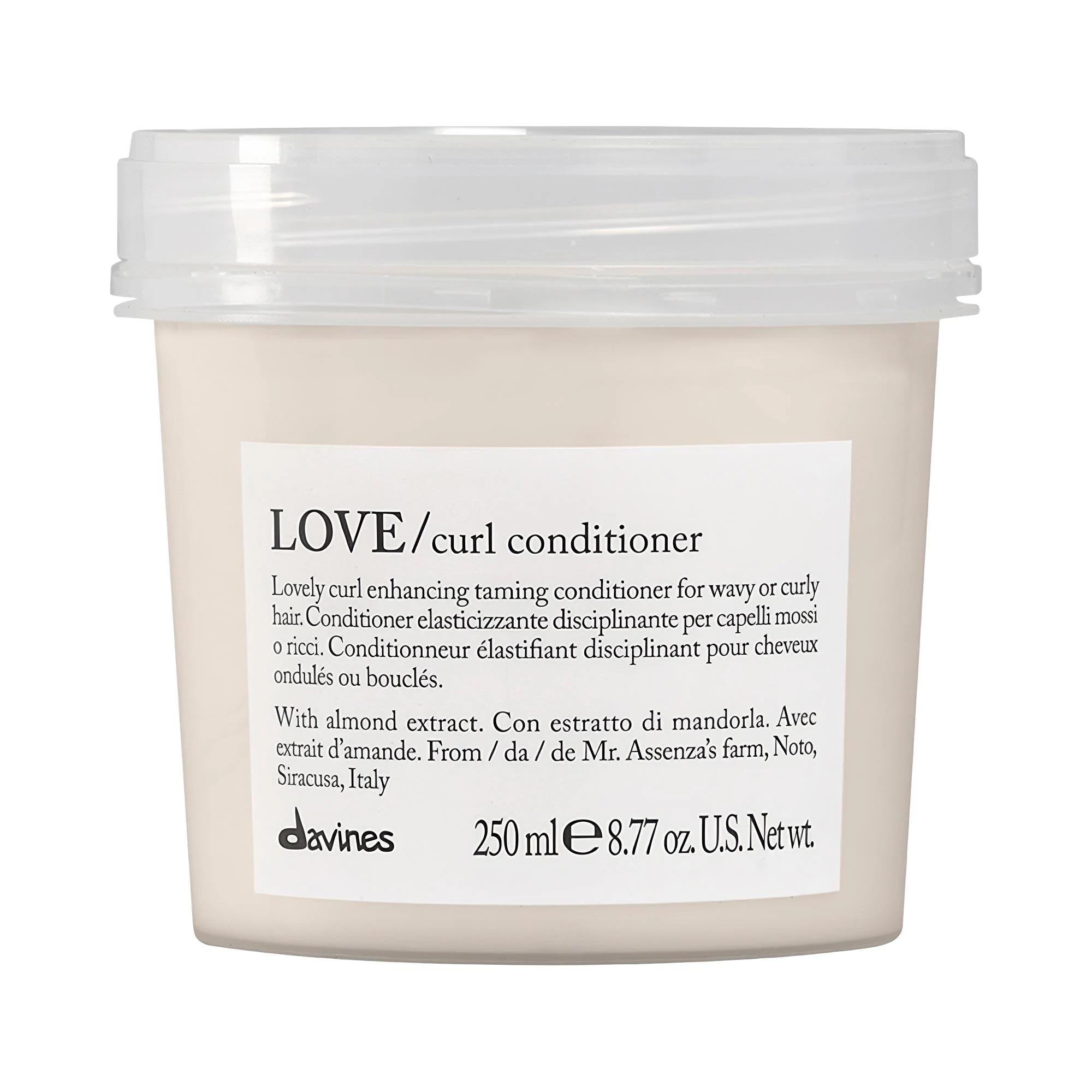 LOVE Curl Enhancing Conditioner for Curly Hair - Sulfate-Free, Vegan, Moisturizing &amp; Volumizing