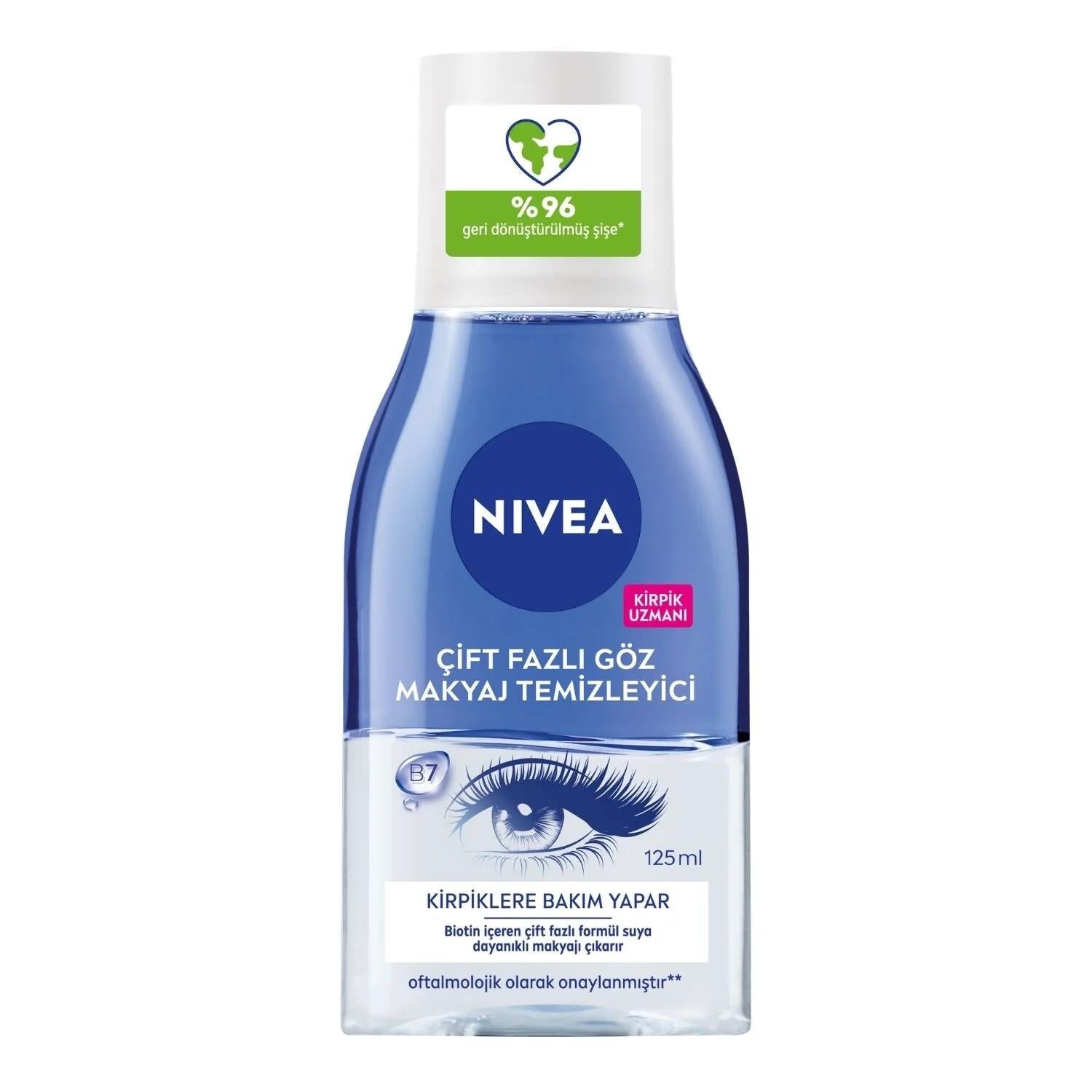 Nivea Double Effect Eye Makeup Remover 125 ml