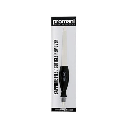 Repline Promani PR-401 Cuticle Pusher &amp; Sapphire Nail File