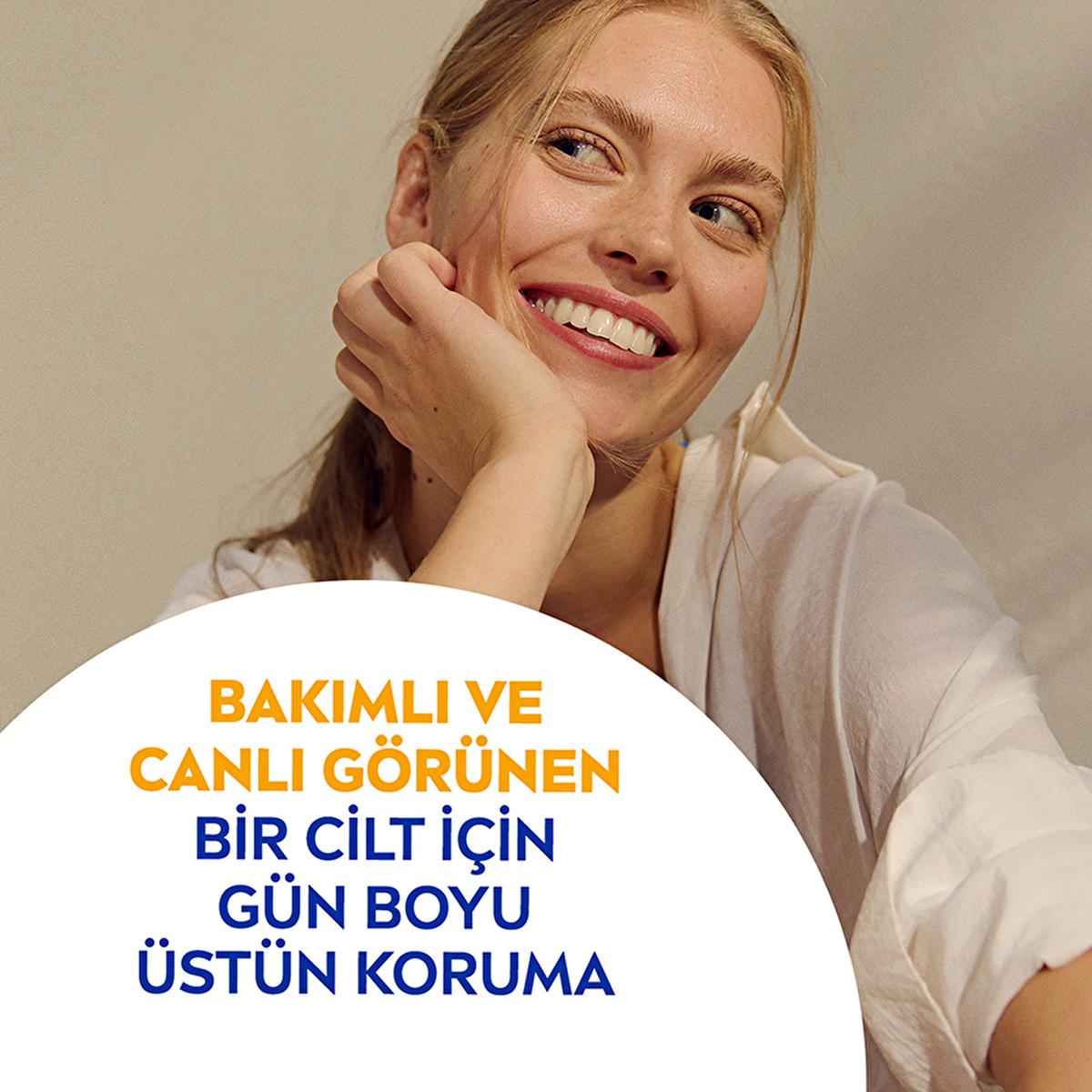Nivea Sun SPF50 Face Cream: Lightweight, Non-Greasy Anti-Aging Sunscreen for Daily Use &amp; Oily Skin - Broad Spectrum Sun Protection