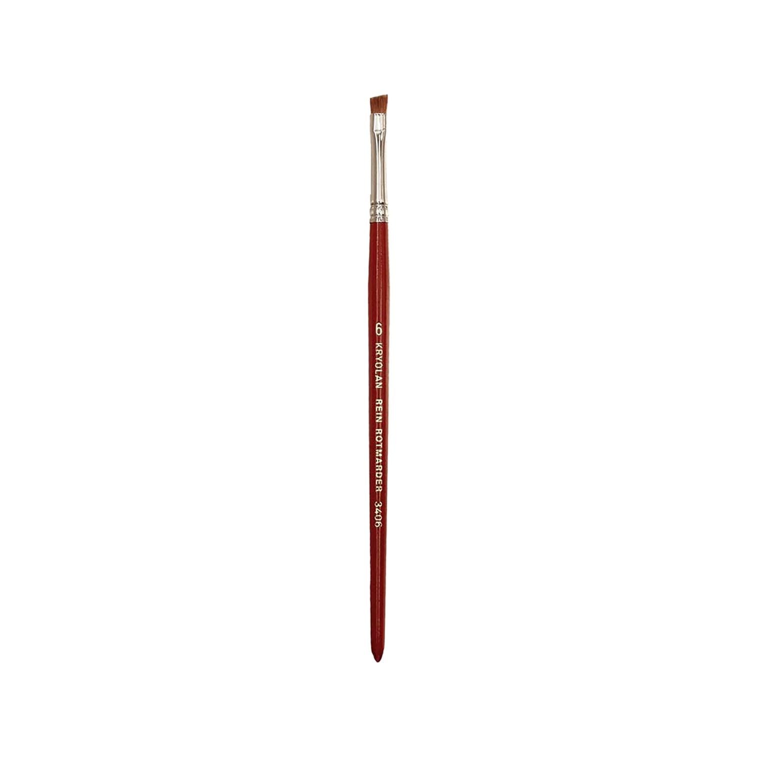 Kryolan Excellence Angular Makeup Brush 6
