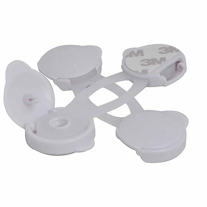 Miny Baby Multi-Purpose Cabinet Lock, 2-Pack, Short - Childproof Cabinet Lock for Baby Safety