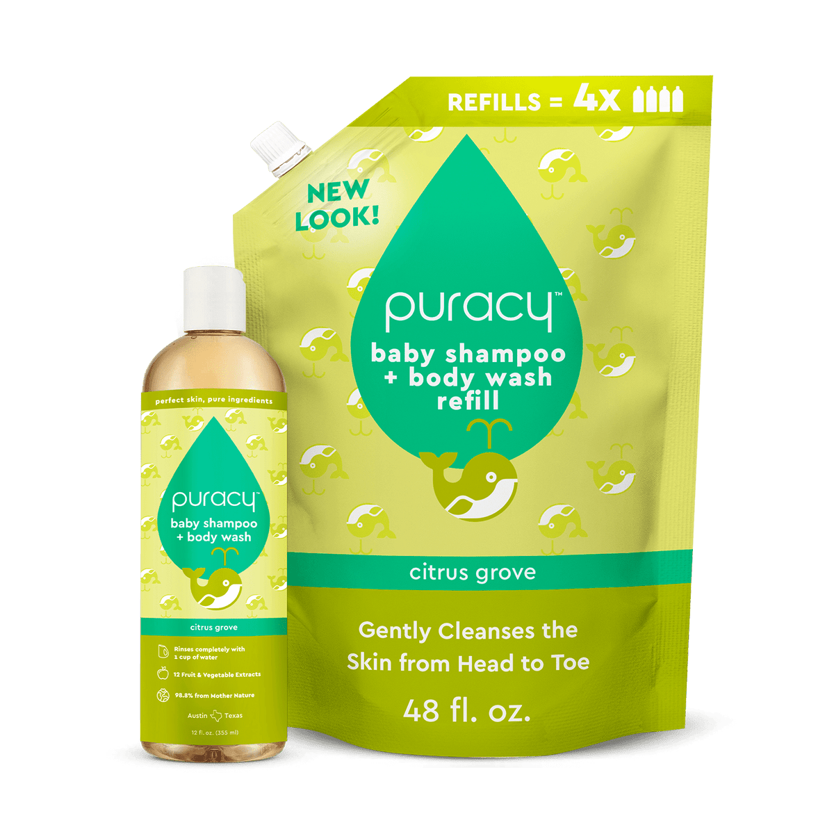 Baby Shampoo &amp; Body Wash (Tear-Free)
