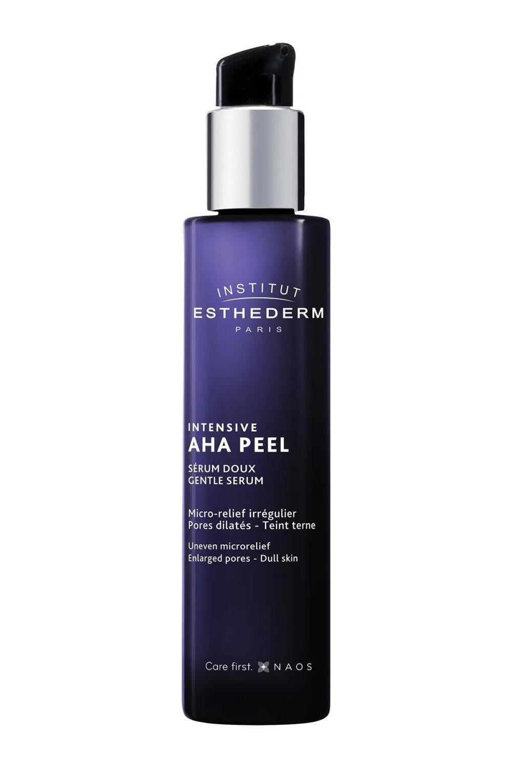 Institut Esthederm AHA Peel Gentle Serum - Gentle Exfoliant for Sensitive Skin, Evens Tone &amp; Reduces Fine Lines