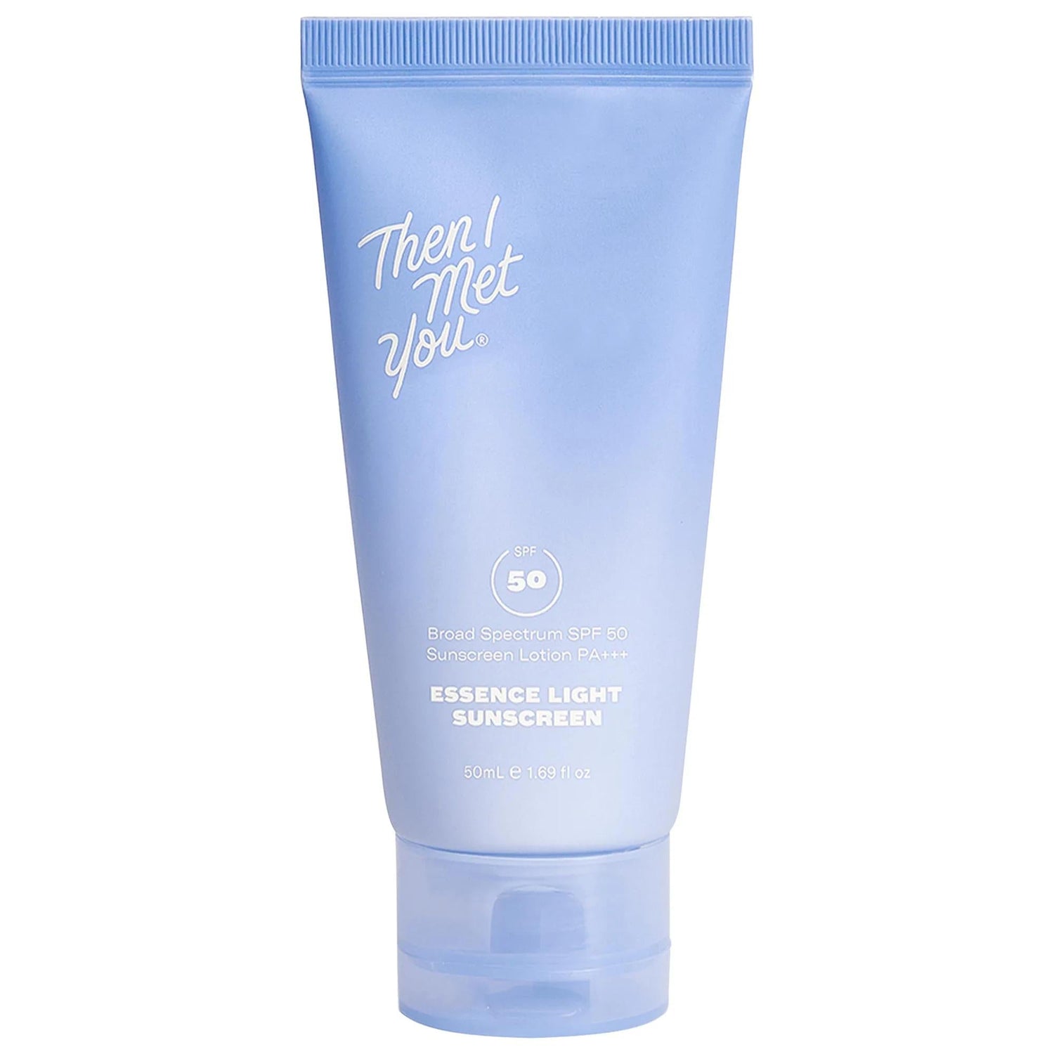 Essence Light Sunscreen Broad Spectrum Moisturizer SPF 50 PA +++ - Korean Sunscreen with Hyaluronic Acid &amp; Provitamin B5