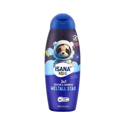 Isana Kids 2-in-1 Shower Gel &amp; Shampoo for Gentle Cleansing 300 ml