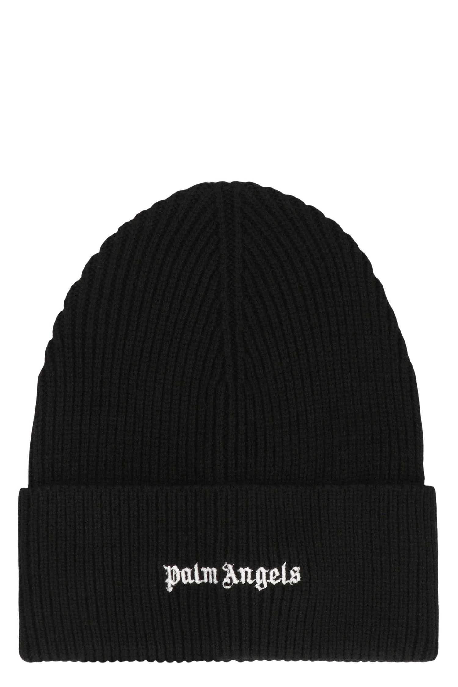 PALM ANGELS Knit Cap with Logo - Men&