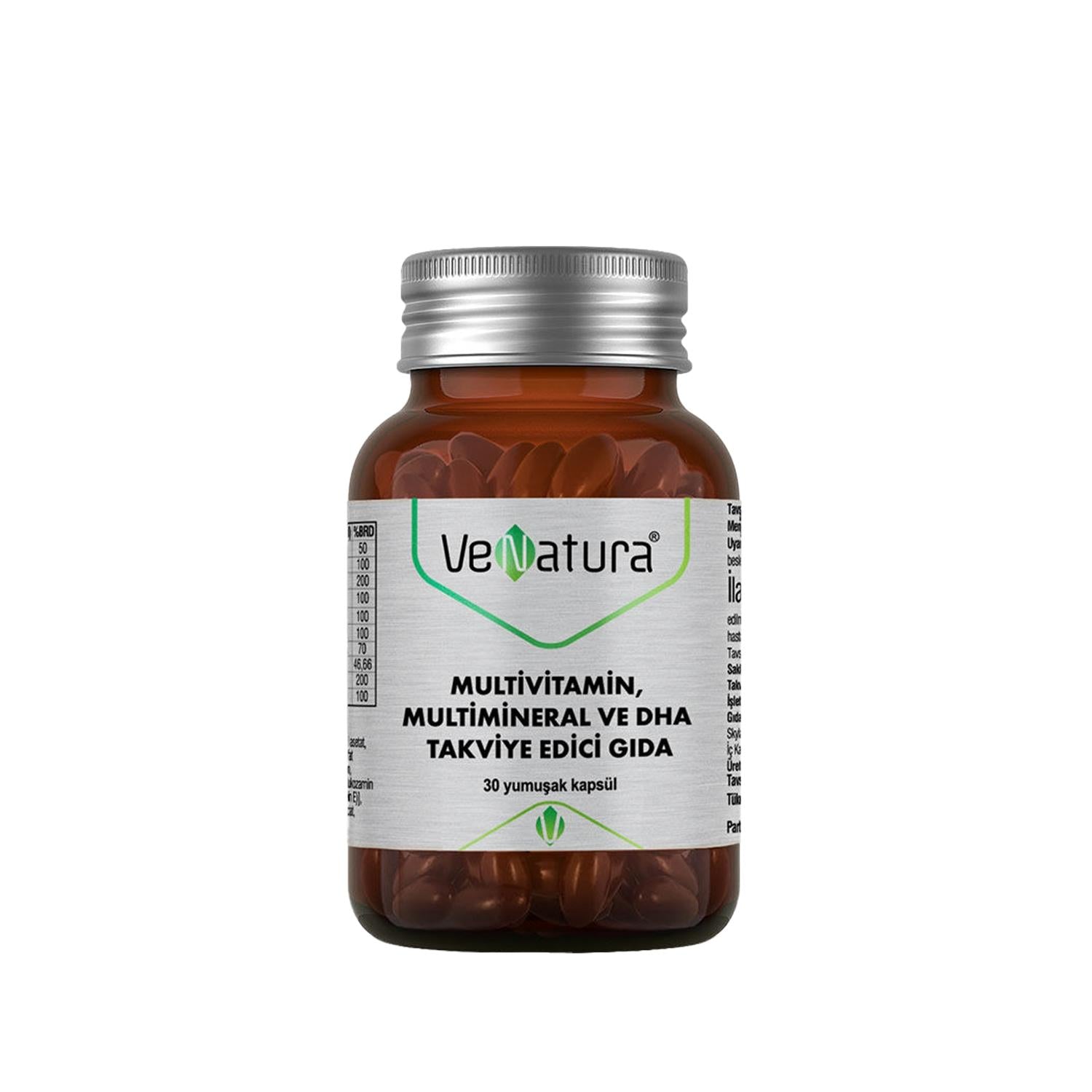 VeNatura Multivitamin &amp; Multimineral with DHA - 30 Soft Capsules