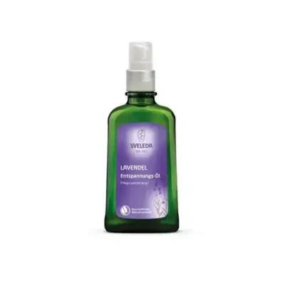 Weleda Lavender Body Care Oil - 100ml Natural Skincare for Calming &amp; Moisturizing