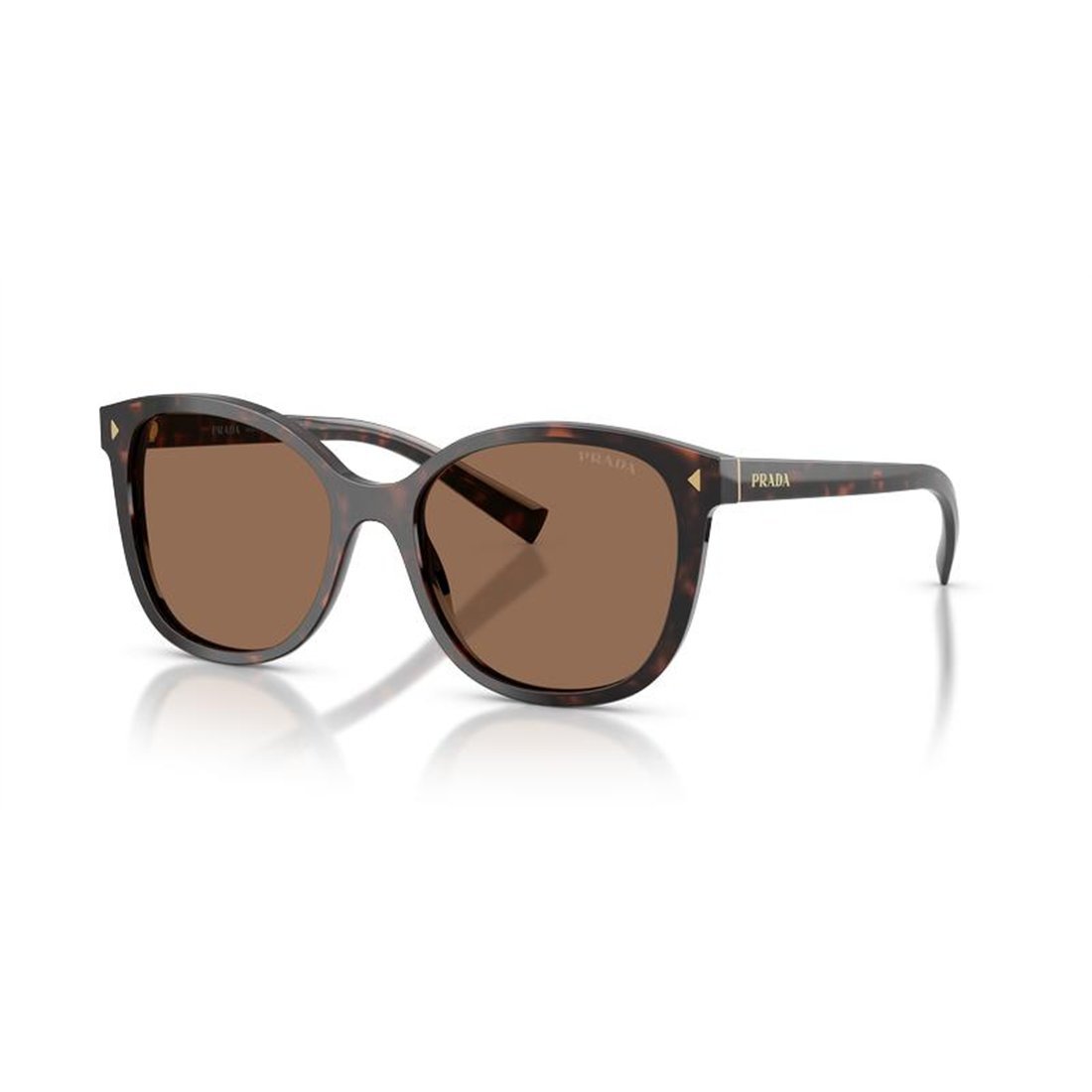 PRADA Chic Round Frame Sunglasses for Women