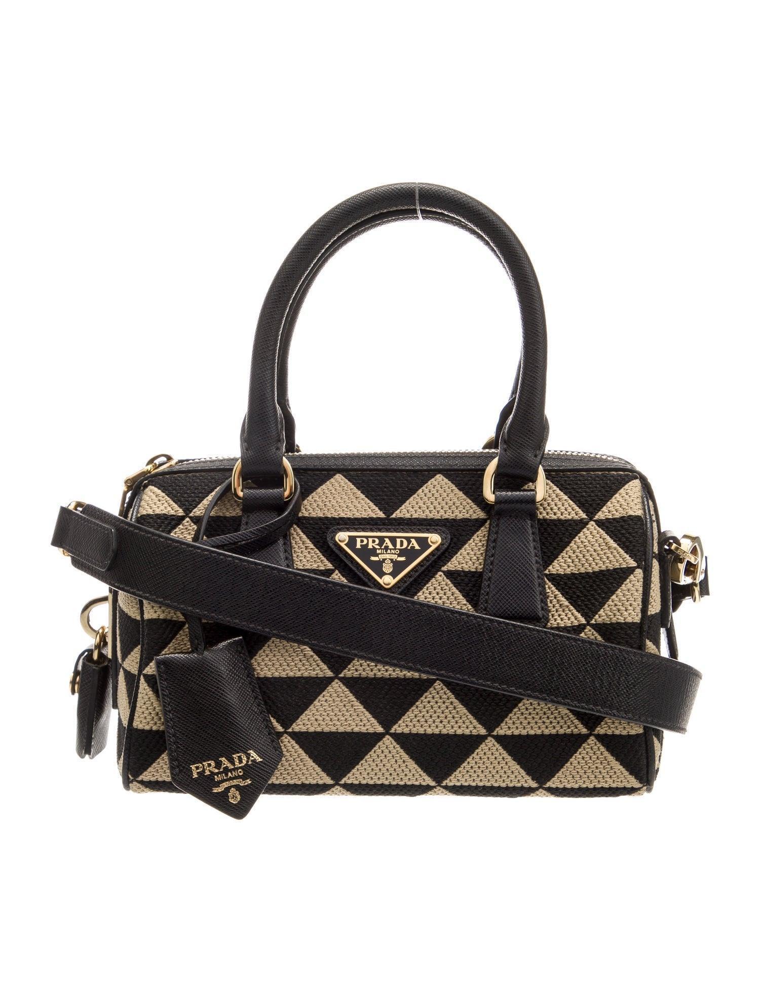 Prada Jacquard Triangolo Jacquard Symbole