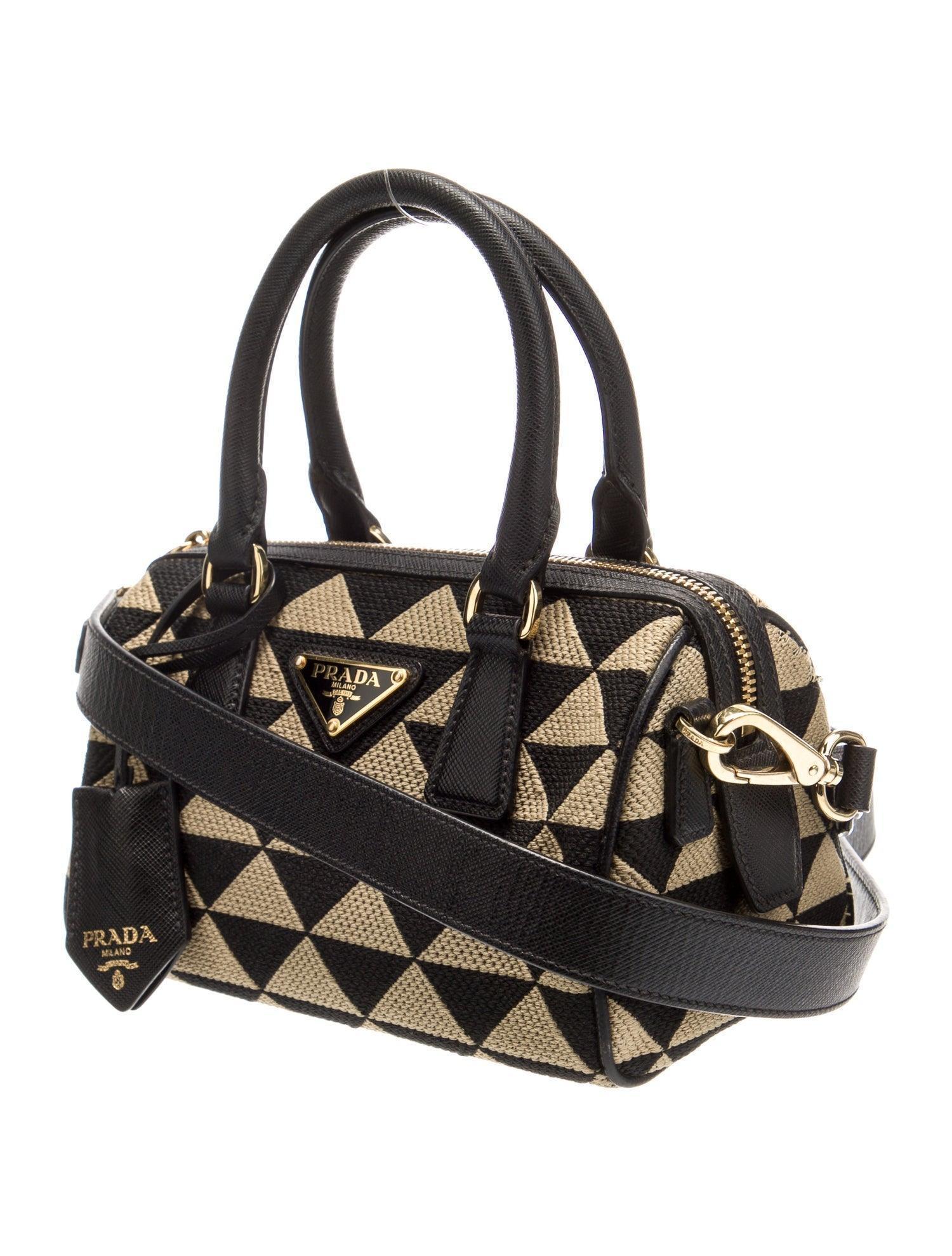 Prada Jacquard Triangolo Jacquard Symbole
