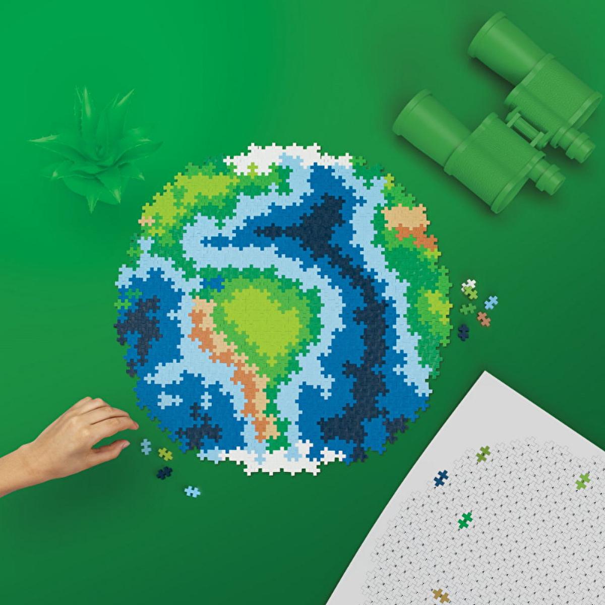 Plus Plus 800-Piece Butterfly Jigsaw Puzzle for Kids - Educational Toy for Creative Play and Problem-Solving Skills