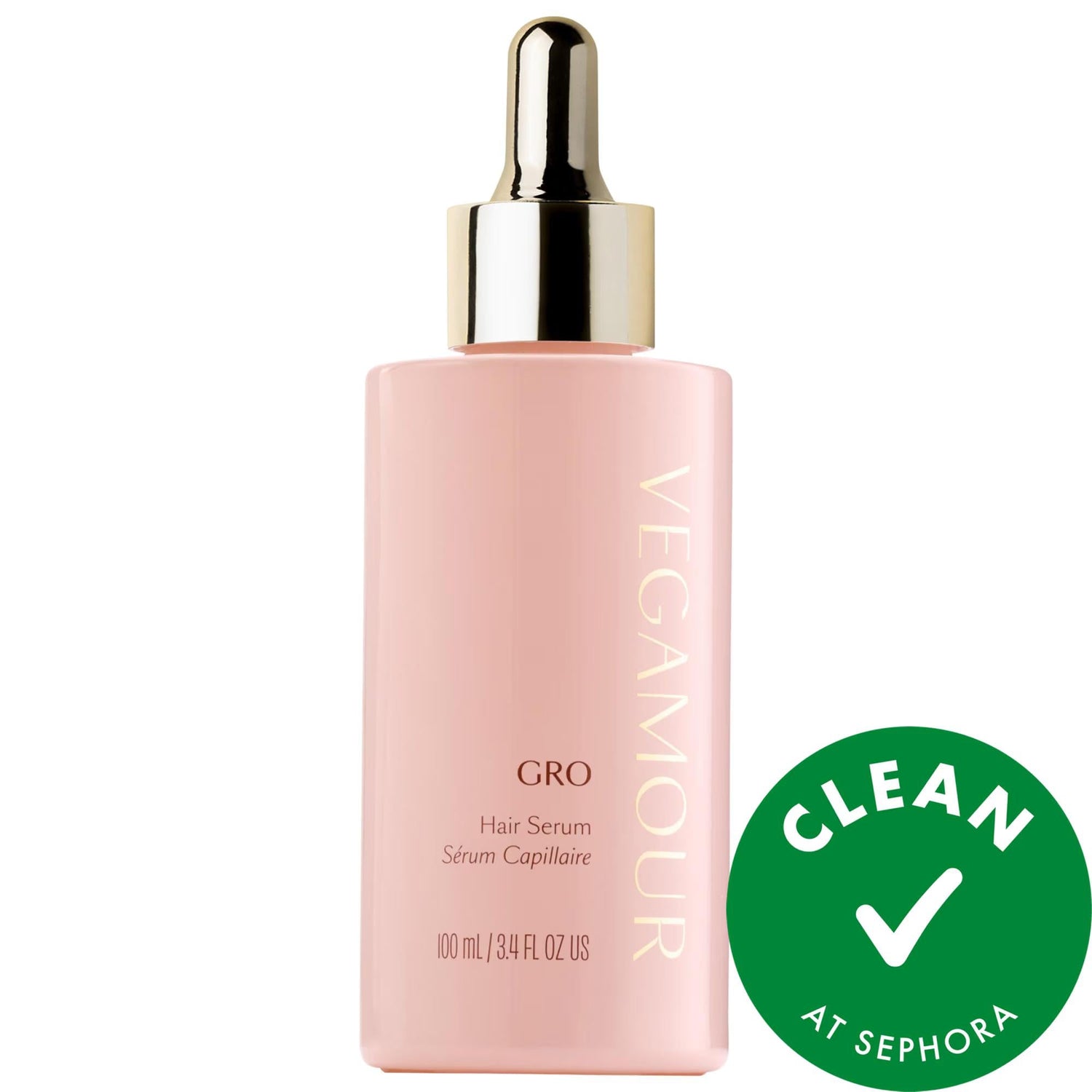 Vegamour GRO Hair Serum for Thinning Hair: Vegan, Plant-Based Density &amp; Anti-Shedding Serum for Thicker, Fuller Looking Hair