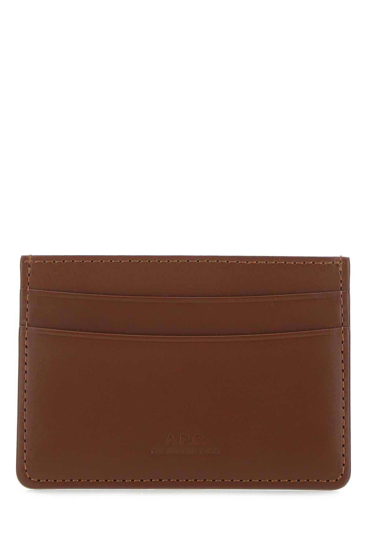 A.P.C. Mini Leather Card Holder