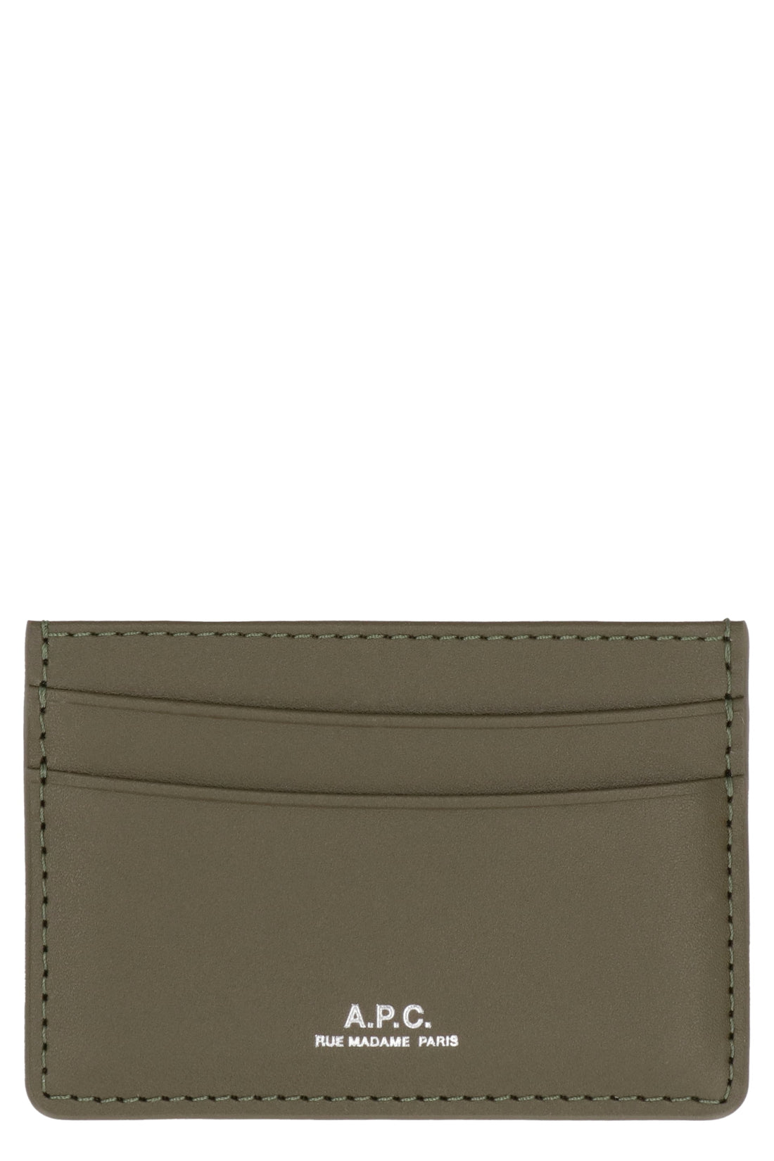 A.P.C. Mini Leather Card Holder with Four Slots