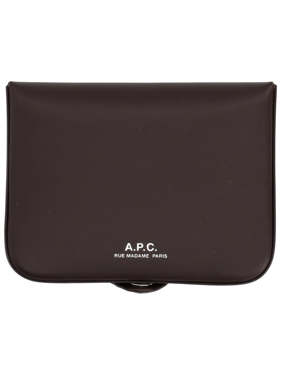 A.P.C. Mini Leather Wallet for Men