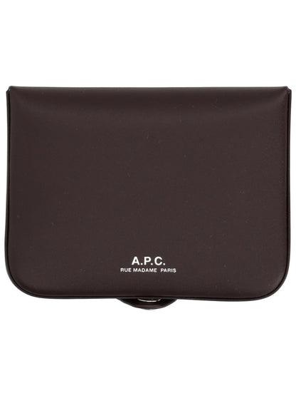 A.P.C. Mini Leather Wallet for Men