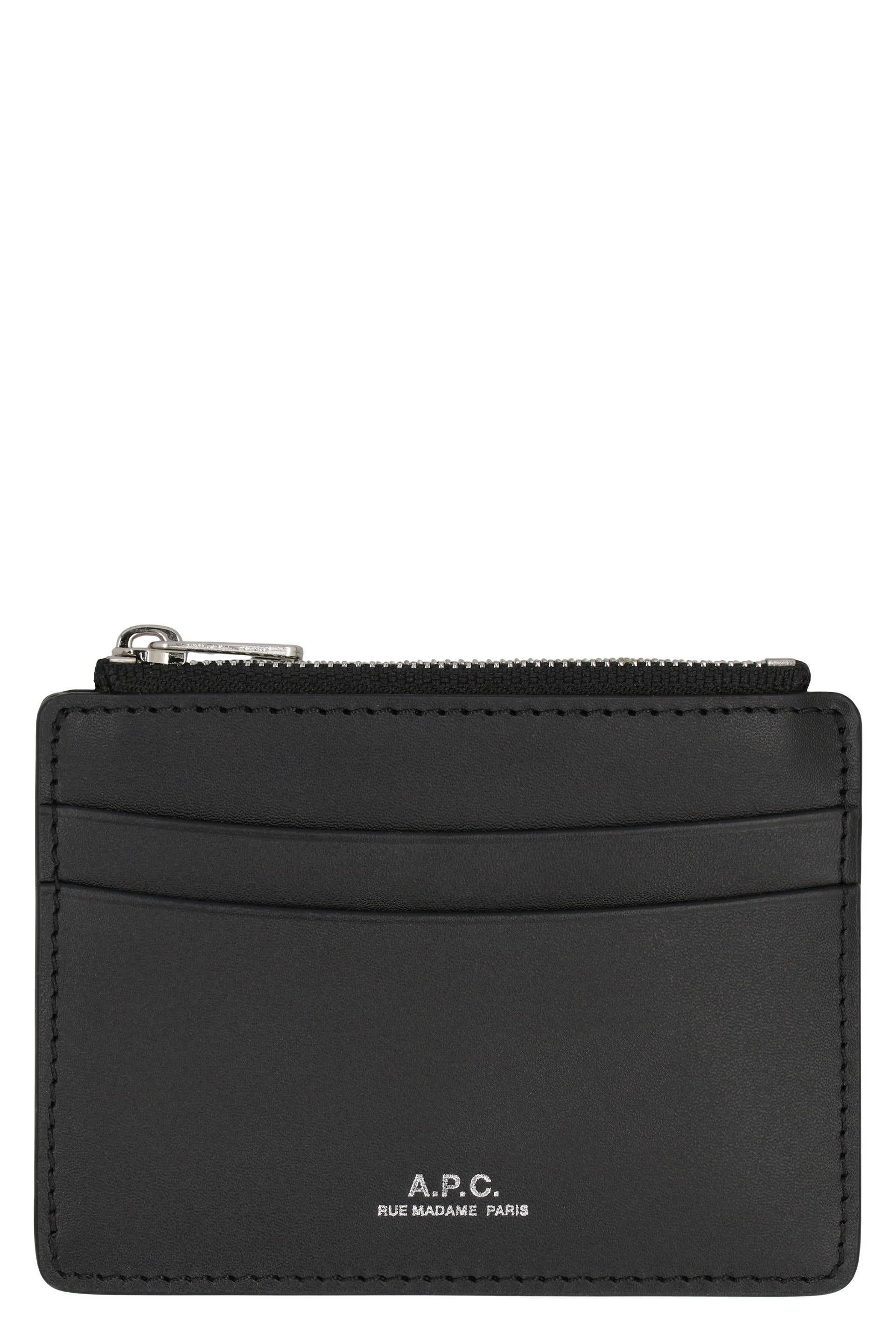 A.P.C. Mini Leather Card Holder