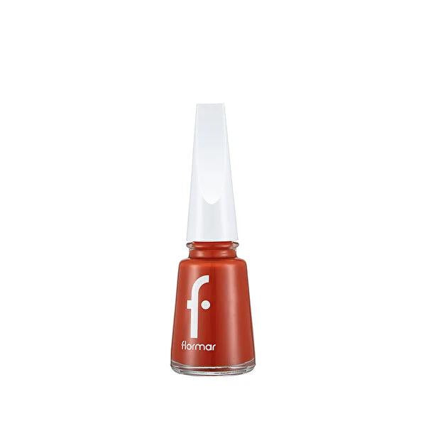 Flormar Nail Polish 489 - Smooth &amp; Vibrant Nail Color with Soft Brush Applicator