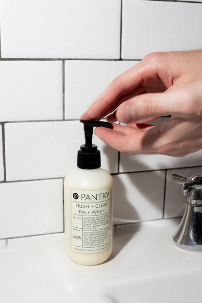 Fresh + Clear Face Wash | Honey + Jojoba Facial Cleanser