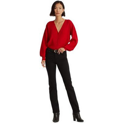 Lauren Ralph Lauren Blouson-Sleeve Cardigan